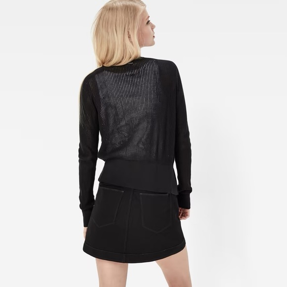 G-star Raw Yuilie Cardigan Knit - size US S - Army green colour - Picture 4 of 12